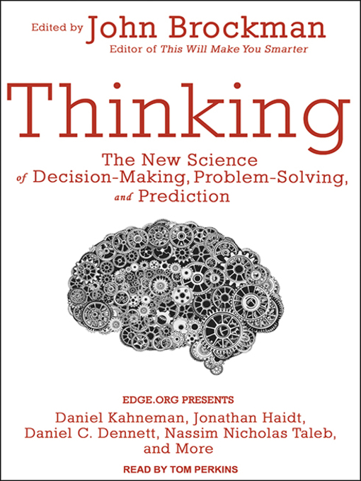 Title details for Thinking by John Brockman - Wait list